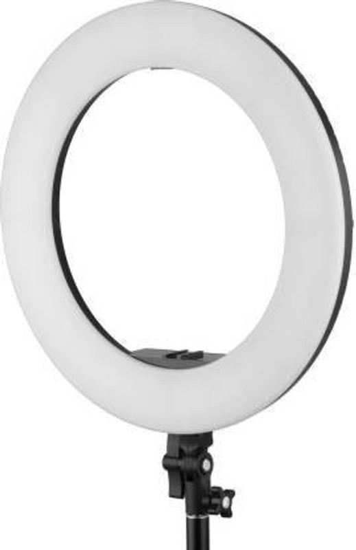 Webilla Selfie Ring Light Remote Control 3 Light Modes 11 Level Brightness Dimmable 3 Modes For Live Strieaming, LED Makeup Ring Light,Roposo Video Stand Flash(White)