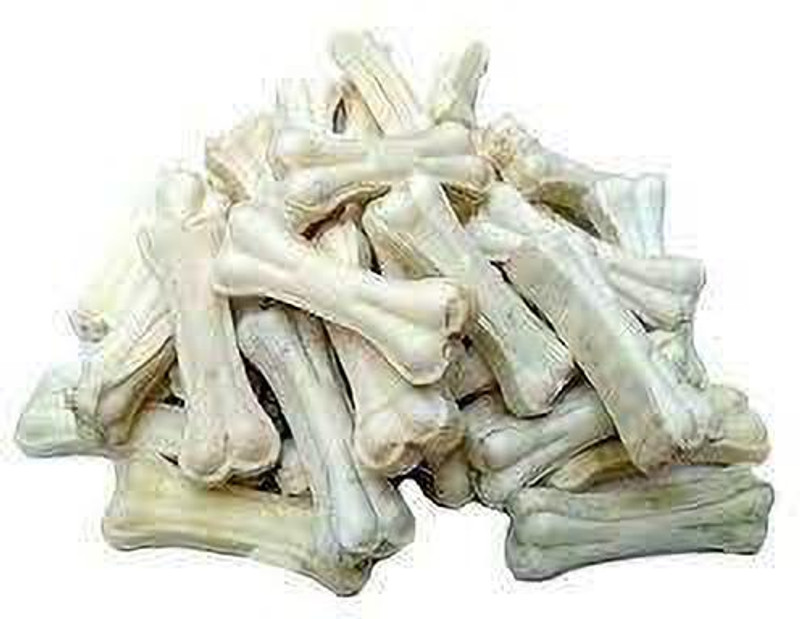 KANSAL ENTERPRISES K E Dog Bones inches Dog Chew Bones Treat, , Piece of Bones (Pack of 500 Grams) Chicken Dog Chew(0.49 kg, Pack of 1)