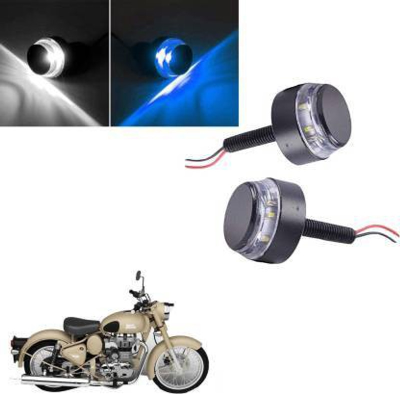 QZ DEVICE PZBLUEHANDLEBAR2PCS0273::ROYAL ENFIELD AND SUITABLE FOR ALL TYPE OF TWO WHEELERS Bike Handlebar Weights(2 Black)