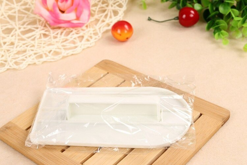 JAMBOREE 1 Pcs Cake Smoother Polisher Tools Fondant Cake Decorating Tools Smoother Pastry Sugarcraft Cake Spatulas DIY Baking Tools Baking Smoother & Polisher(White)