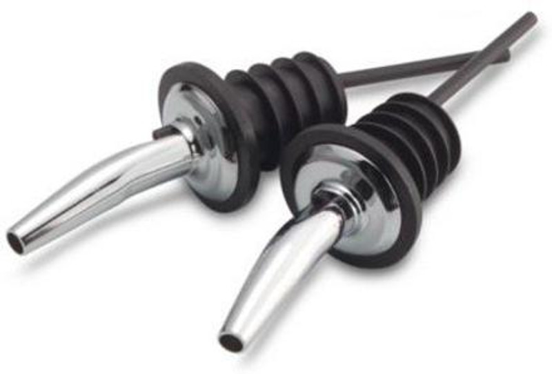 Dynore Dynore Stainless Steel Set of 3-Metal Wine Bottle Pourer/ Pour Spout Stainless Steel Bottle Stopper(Steel)