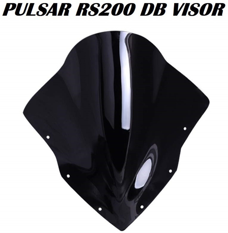 BB Racing Bajaj Pulsar RS200 DB Visor Bike Windshield