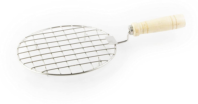 Snazzynest Papad & Roti Grill/Jali 0.18 kg Roaster(Silver)
