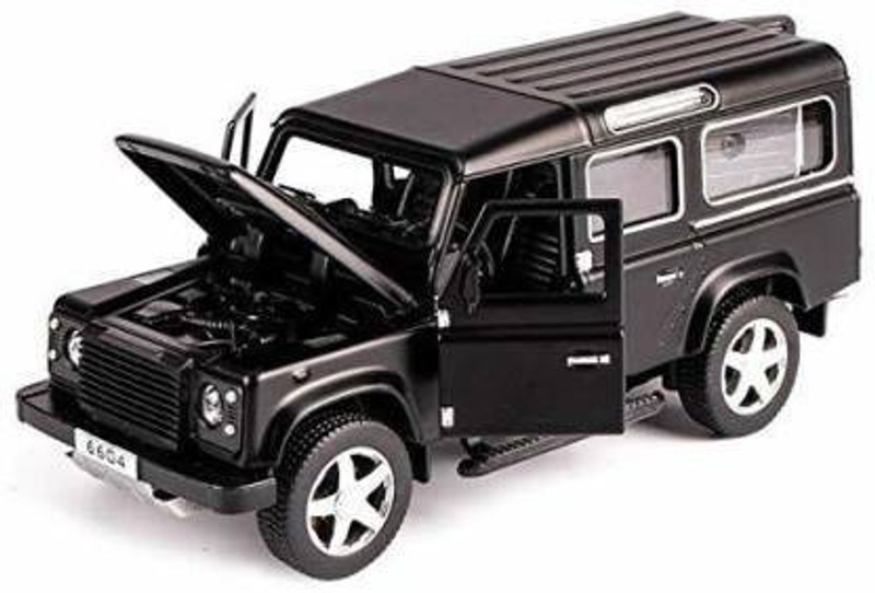 Dherik Tradworld 1:32 Scale Land Rover Defender Diecast Metal Car Pull Back Action with Sound & Light(Multicolor)