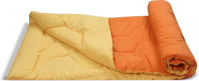 Miss & Chief by Flipkart Solid Single Comforter for  AC Room(Microfiber, Yellow)