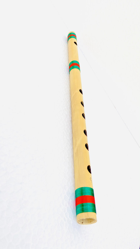 MAGA MART Indian bamboo Handmade Flute G Scale Bamboo Flute(43 cm)