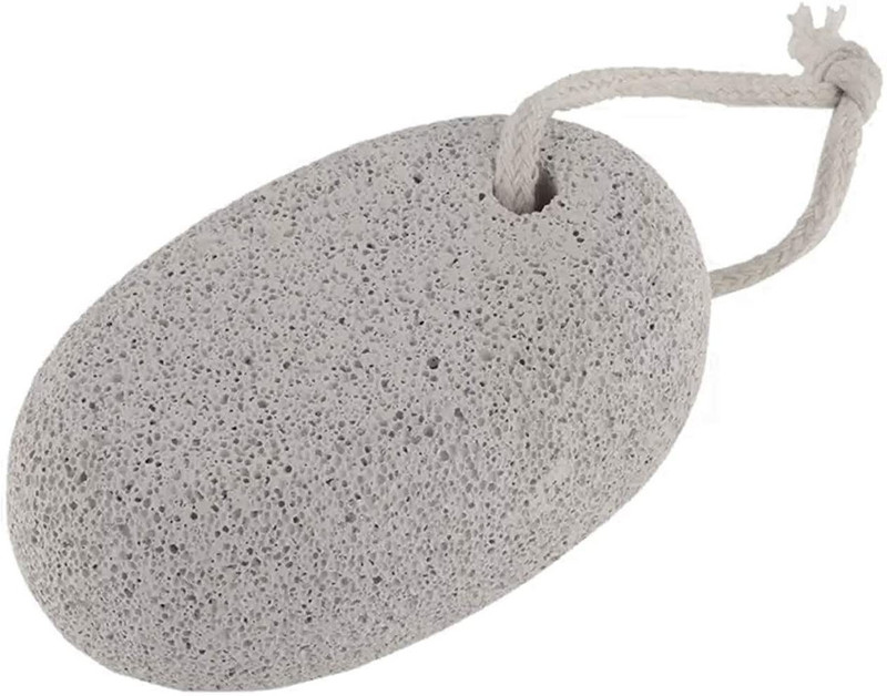 twirey Natural Volcanic Stone Pumice Stone For Feet Callus Warts Corn Removal Pedicure Exfoliator For Dry Dead Skin Heels Elbows Hands Healthy Foot Care Scrubber Pack of 1