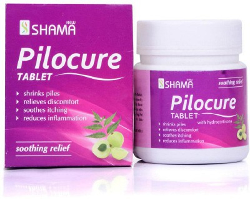 New Shama Pilocure Tablet (60tab)(60 Tablets)