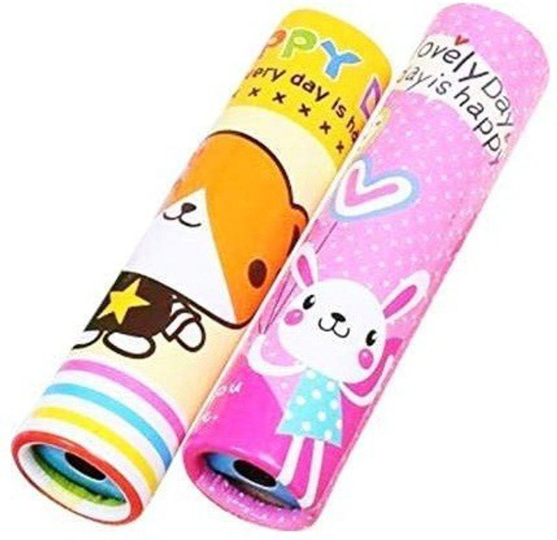 Spocco ™Plastic Birthday Party Magic Educational Kaleidoscopes Toy(Multicolor)