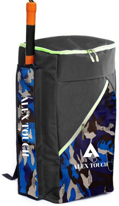 ALEXTOUCH Dashing Look Cricket Kit Bag With Heavy Padded Foam Inside(Blue, Kit Bag)