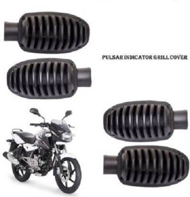 QZ DEVICE PZPULSARGRILL4PCS03232 Bike Headlight Grill(Black)