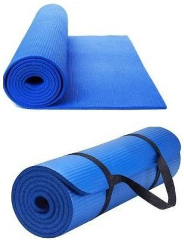 YO LIFE HIGH QUALITY RANGE BLUE BEAUTY Blue 6 mm Yoga Mat