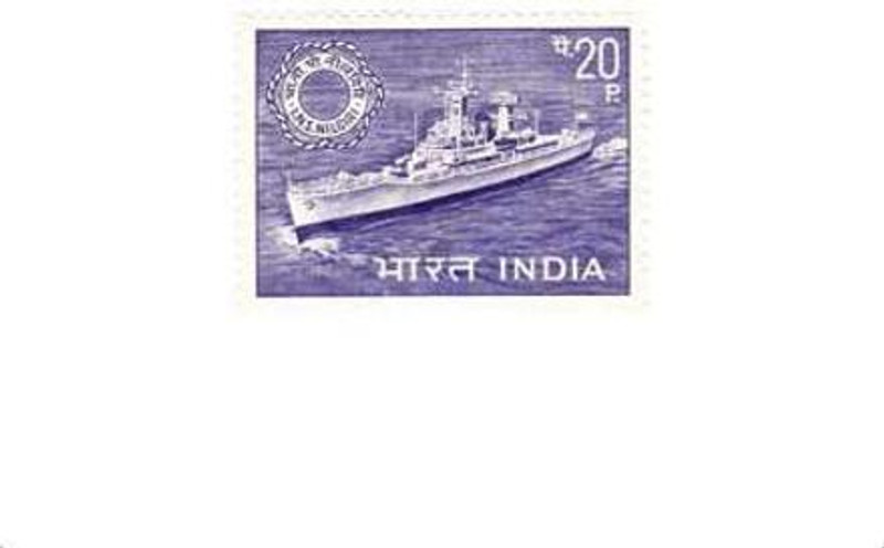 Phila Hub 1968-Navy Day INS Nilgiri (Frgate)-POSTAGE-STAMP MNH CONDITION Stamps(1 Stamps)