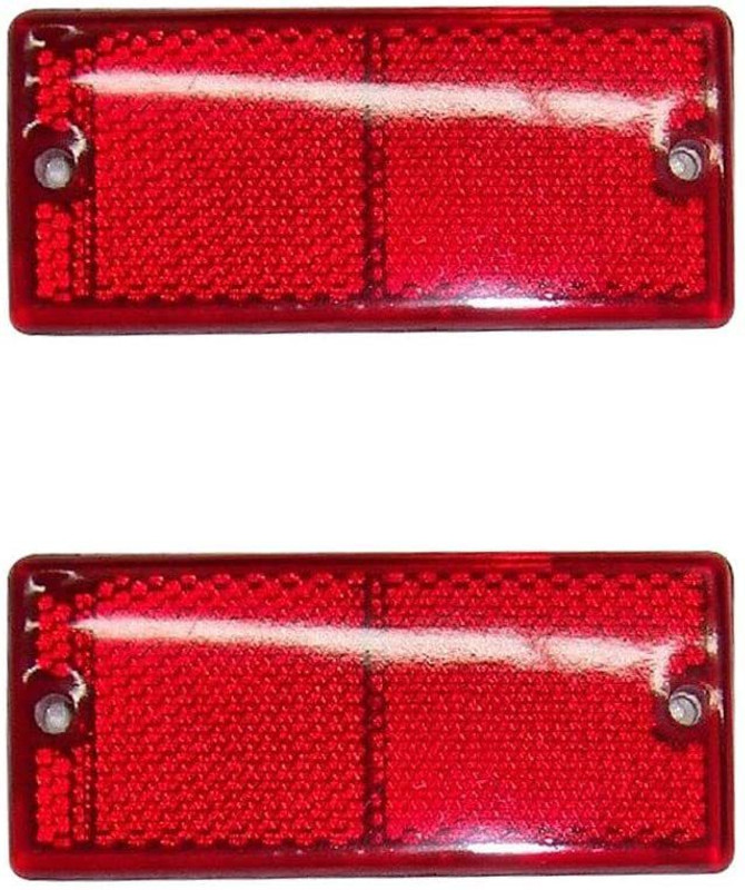 Allpartssource Red Side Marker Indicator Tail Reflector Car Reflector Light(Red)
