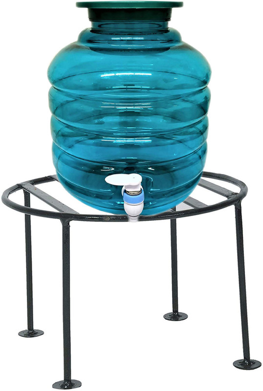 GREEN TOUCH Water Dispenser Kitchen Rack Iron Water Dispenser Stand/Mataka Stand for Kitchen Shelf Ring ( Packing Consist of one Stand only)