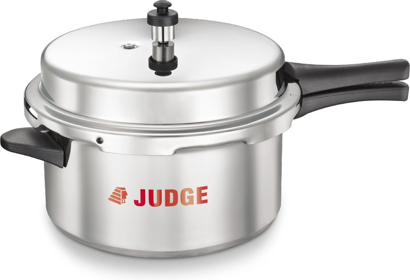 Judge by TTK Prestige By TTK Prestige Ltd Deluxe 7.5 L Outer Lid Induction Bottom Pressure Cooker(Aluminium)