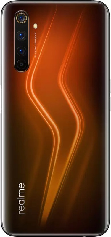 Farcry Realme 6 Pro Back Panel(Lightning Orange)
