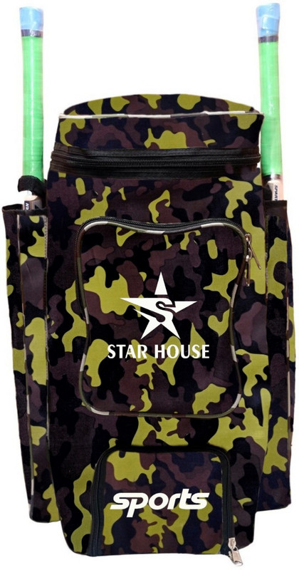 Star House Unique Style Cricket Kit Duffle Heavy Material Fabric(Multicolor, Kit Bag)