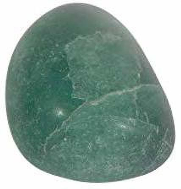 hoseki Natural Tumbled Green Fluorite Gemstone 101.9ct Regular Asymmetrical Crystal Stone(Green 1 Pieces)