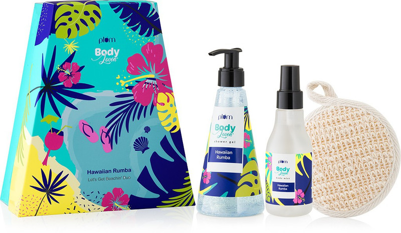 Plum BodyLovin' Let's Get Beachin' Duo Gift Set - Hawaiian Rumba Gift Set(2 Items in the set)
