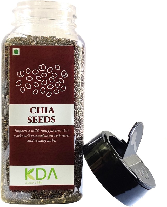 KDA Raw Chia Seeds | Unsalted | Ready to Eat | Superfood Chia Seeds