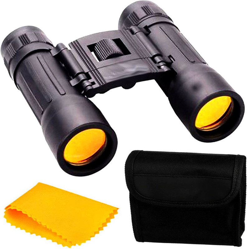 SPERO Zoom Binoculars 10x25 Foldable Mini Telescope for long distance Dual Focus Binoculars(100 mm , Multicolor)