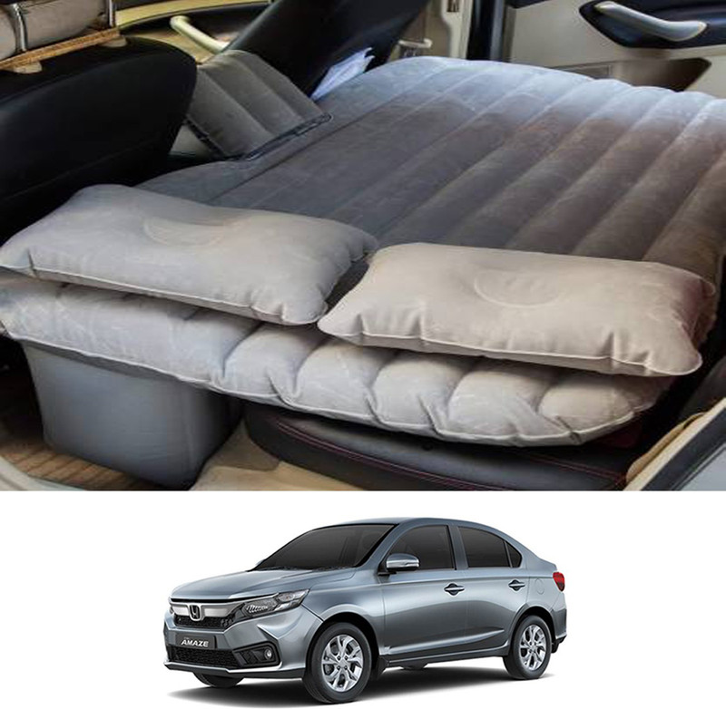 MATIES Silver Inflatable Bed For Amaze Car Inflatable Bed