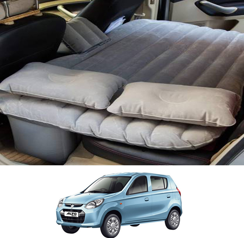RKPSP Silver Inflatable Bed For Alto 800 Universal For All Models Car Inflatable Bed
