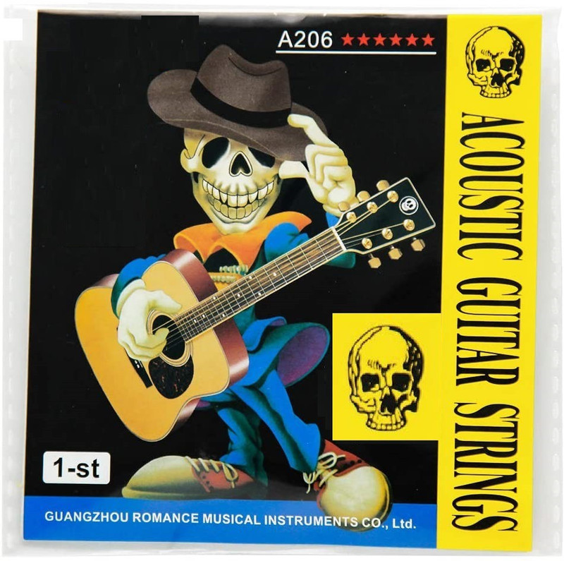 ALICE Acoustic PC A206 Guitar string Set (Pack of 3) Guitar String(Pack of 3, 6 Strings)