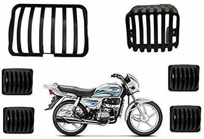 Motopex Bike Light Cover-NN04 Bike Headlight Grill(Black)