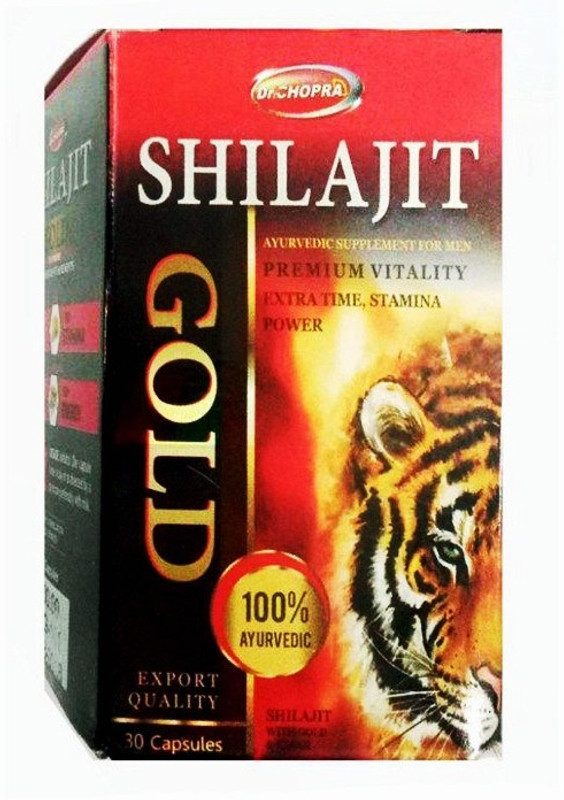 Dr Chopra Shilajit Gold Capsule 30x2=60 no.s(Pack of 2, 30 Capsules)