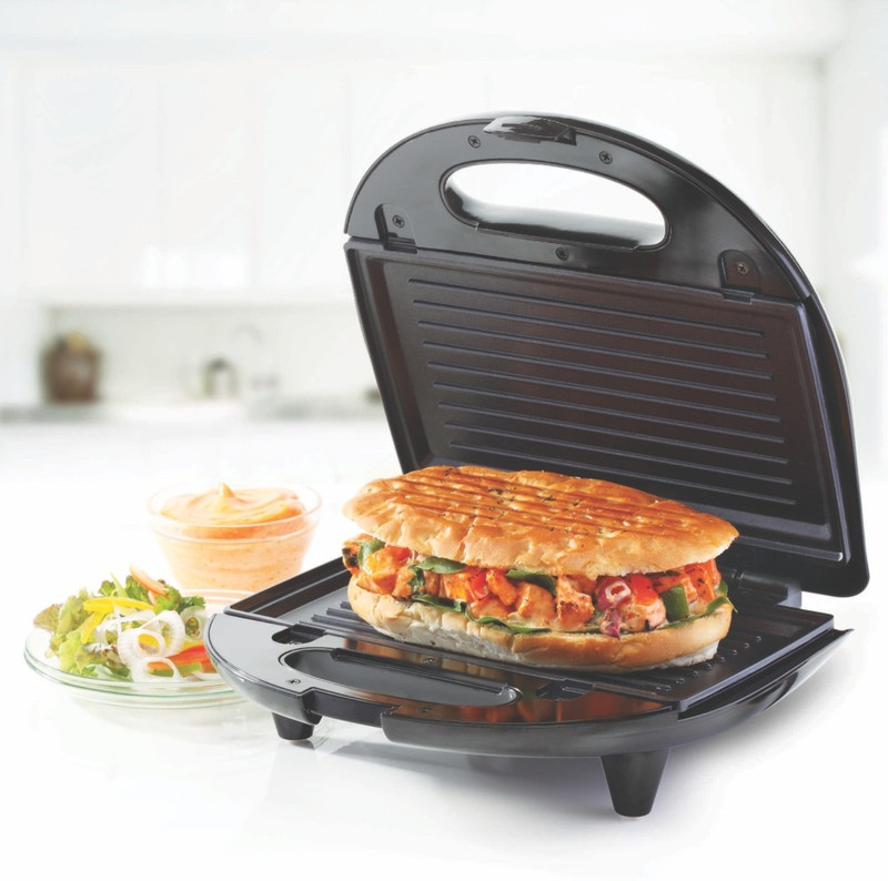 BOROSIL Krispy Neo _ Grill Sandwich Maker(Black)