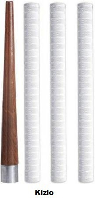 Kizlo Pair Of 3Cricket Bat Handle Grip With 1Handle Gripper Coil(Pack of 4)