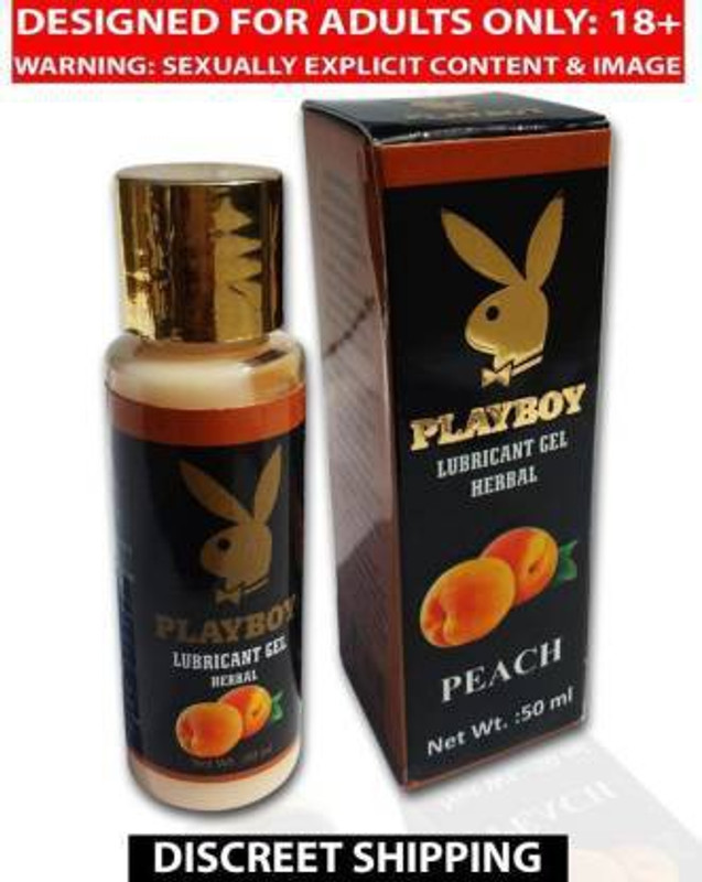 The views Playboy Peach Flavoured - Herbal Lubricant Lubricant(100 ml)