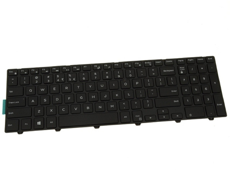 DELL Inspiron 15 (3541 / 3542 / 3543) / 17 (5748) Laptop Keyboard - Non-Backlit - JYP58 Internal Standard Laptop Keyboard Compatible with Desktop, Laptop, Mac(Black)