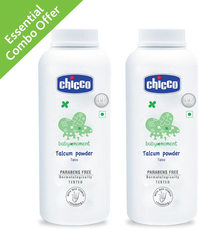 Chicco Talcum Powder 500 Gr (Pack of 2)(2 x 500 g)