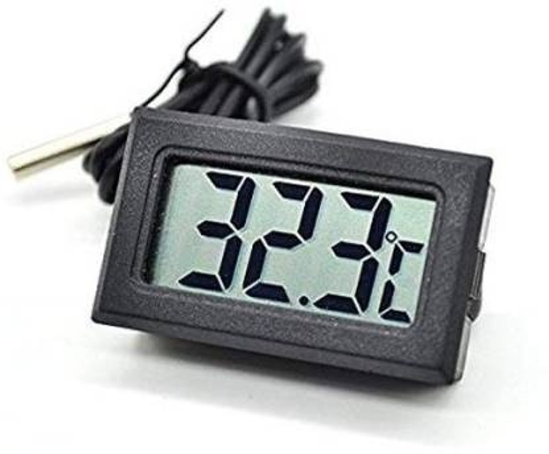 SIGMA Digital Mini Temperature Meter (Thermometer), with Sensor (-50C to 110C) with wire Aquarium Thermometer