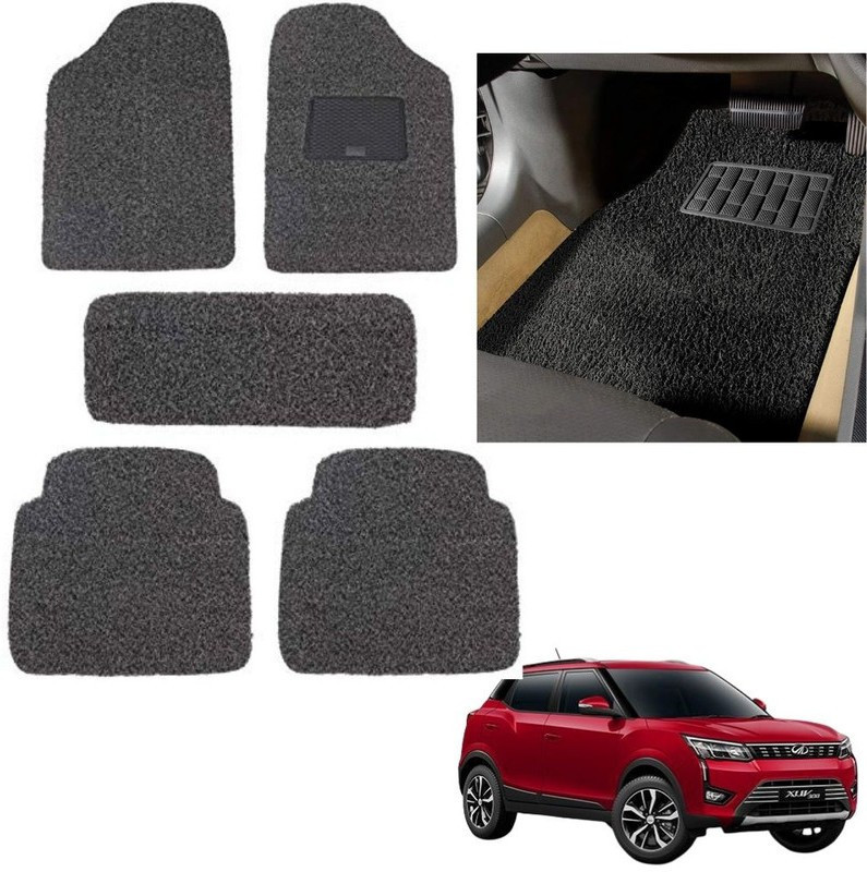 autokaar PVC, Rubber Standard Mat For  Mahindra XUV 300(Grey)