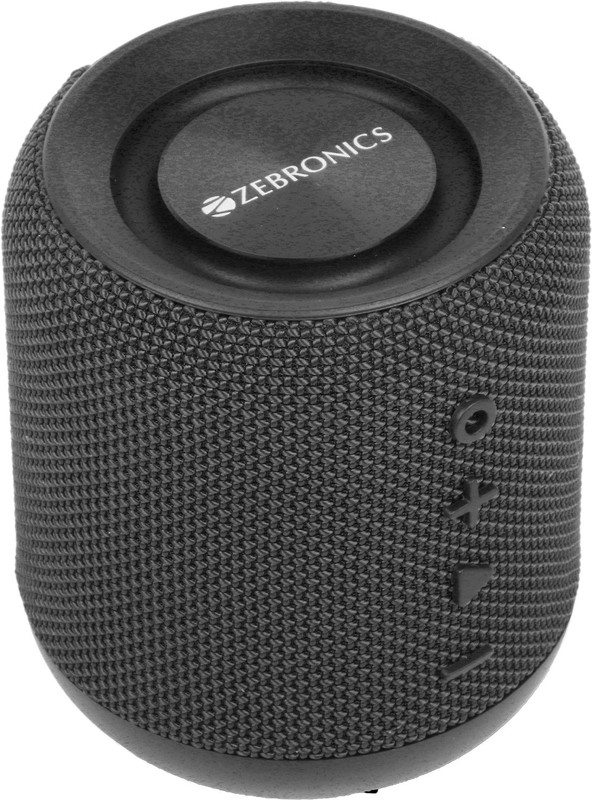 ZEBRONICS Zeb-Music Bomb 10 W Bluetooth Speaker (Black, Stereo Channel)