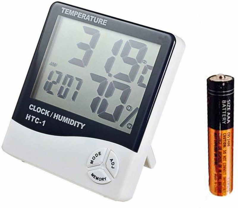 SellRider Imported Humidity Meter HTC-01 All-in-One Digital Moisture Measurer(40 mm)