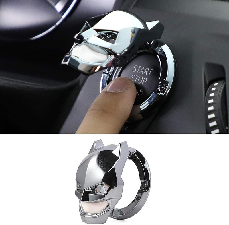 Cloudsale CL01BMA ABS Silver Cover Engine Start/Stop Button