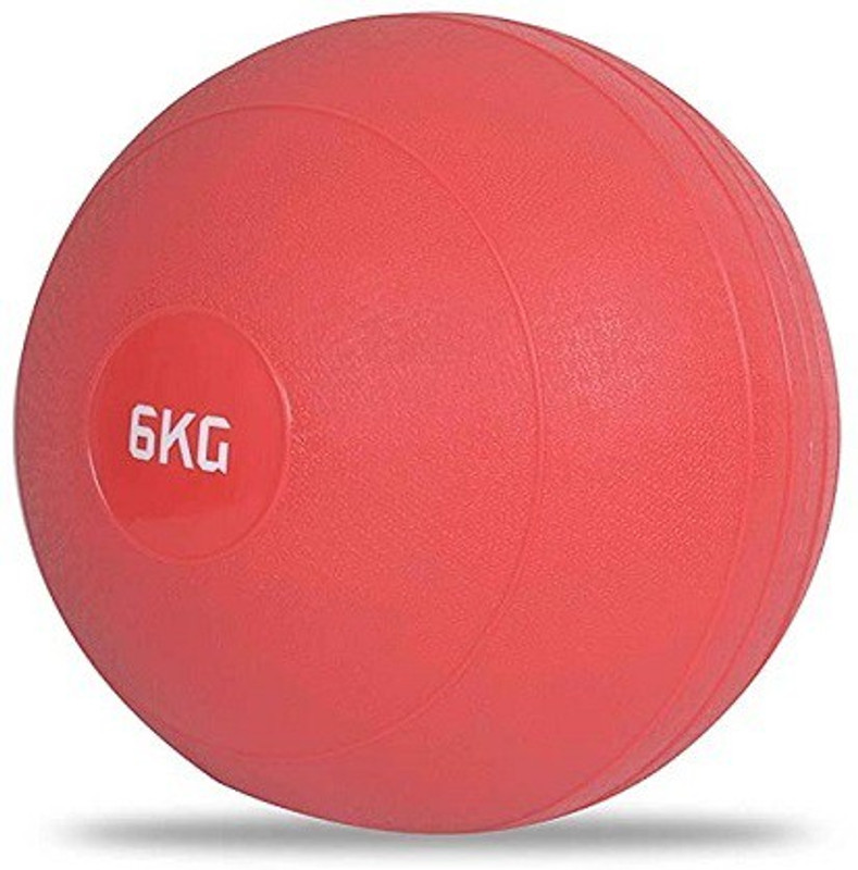 Firefly Slam Ball/Dead Bounce Ball Cross Training Core & Strength Workout Non Slip Ball Medicine Ball(Weight:  6 kg, Red)