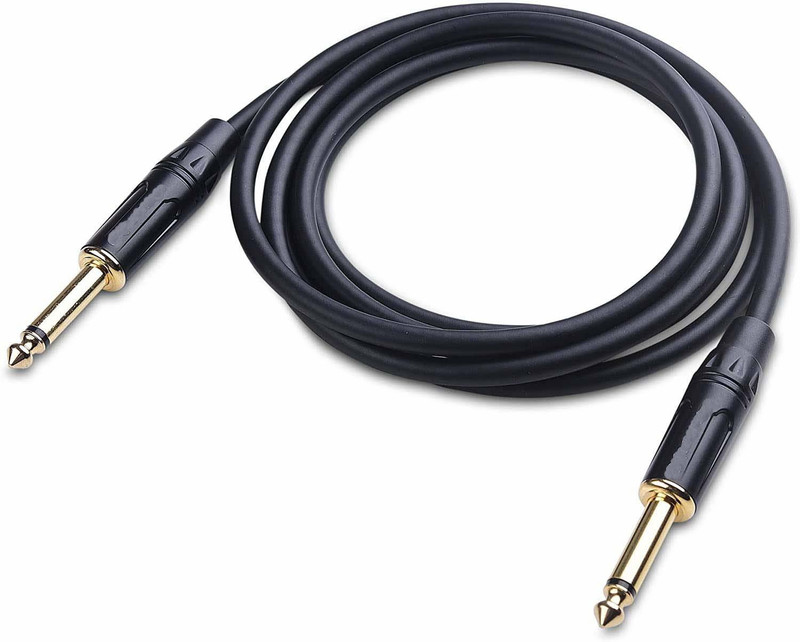 EKAAZ 0A14 Double Angled TRS Patch Cable(1.5 m in Length)