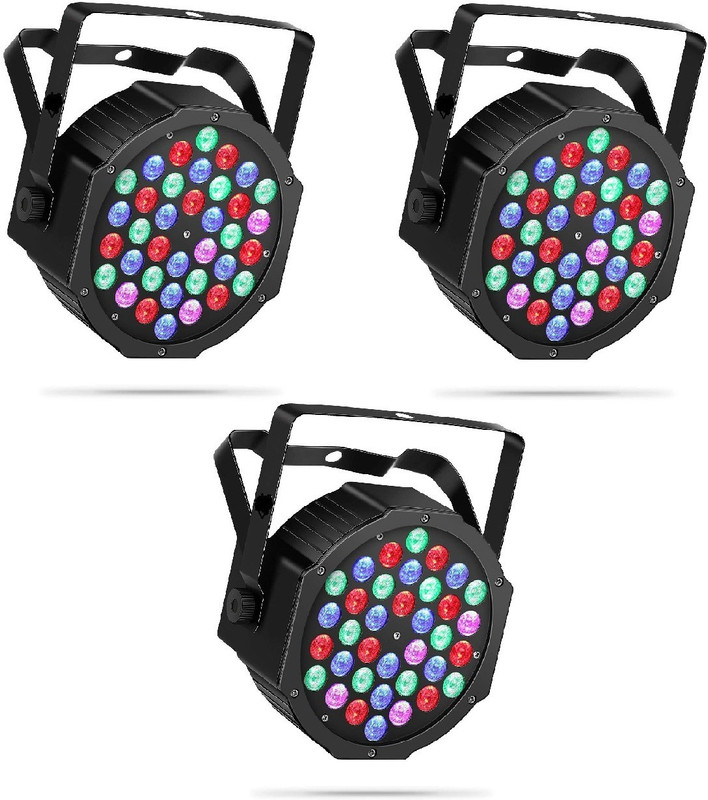 universal trades Mumbai LED Par light 36x1W MIni Par light pack of 3 Disco Ball Set(Ball Diameter: 18 cm)