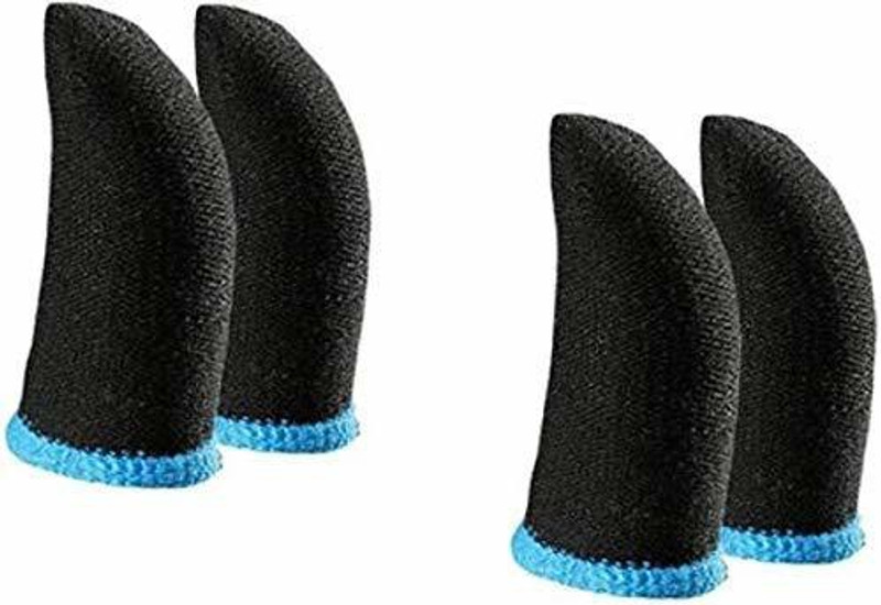 VediWay Anti-Slip Finger Sleeves Touch Screen Thumbs Breathable for Pubg Gaming Gloves Finger Sleeve(Pack of 4)