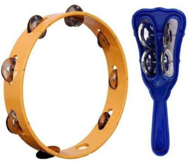 KANHA HUB 5 cm Headless Tambourine(Wood)