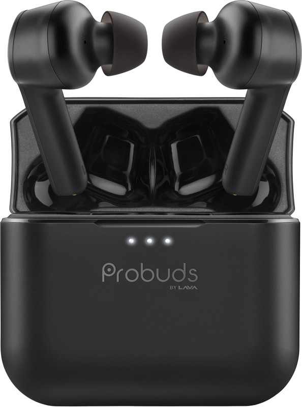 Lava Probuds Truly Wireless Bluetooth in Ear Earbuds with Mic (Black)