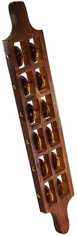KANHA HUB Mangalam Jhika Cymbal Handmade Indian Musical Instrument jhika Kartal Instrument