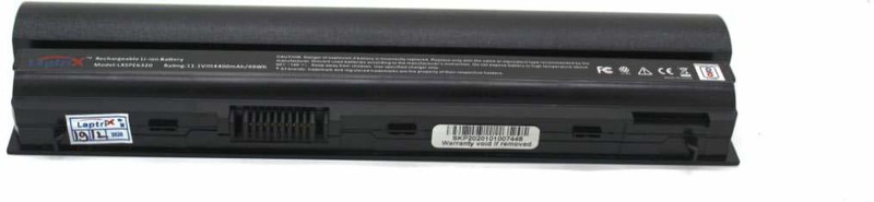 Laptrix Laptop Battery Compatible for Dell Latitude E6330 E6120 E6220 E6230 E6320 E6320 XFR E6430S 09K6P YJNKK RFJMW MHPKF HGKH0 312-1239 6 Cell Laptop Battery