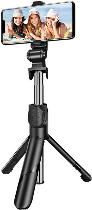 BUFONA New Arrival BFNA-XT02 Mobile & Holder |stand Mobile Smartphone ,Bracket Live Broadcast Stand Making Self Video Multi-use Selfie Stick Extendable Foldable Tripod Portable Mobile Phone Stand Traveling Mini Tripod Stand Foldable, Selfie Stick, Tripod, Bluetooth Shutter for Smartphones 3in1 Bluet